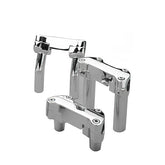 Custom Chrome Handlebar Riser Top Clamp Kits Fits for all models 1974-Up 3 1/2" Riser Spacing